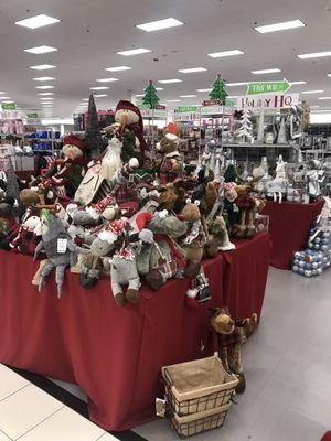 Seasonal section pretty packed