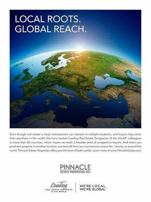 At Pinnacle we are part of the Leading RE Network and help clients find their dream homes all over the world!