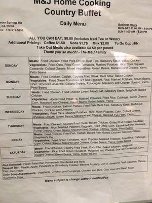 Menu 9-15-17