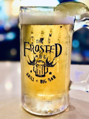 Frosty Ice-cold Beer