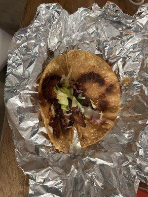 Another burned taco