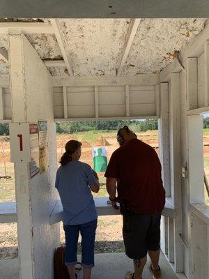 Staff is super friendly and willing to get over your fears of shooting and gain confidence no matter your age! No judgments here!