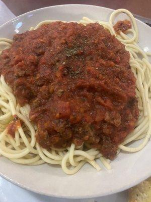 Spaghetti with Meat Sauce