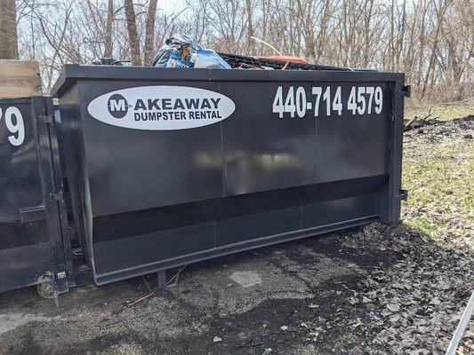 20Cubic Yard Dumpster