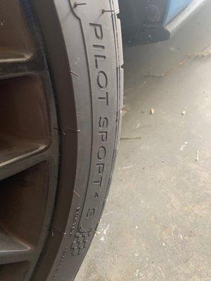 My MICHELIN sport 4s tire