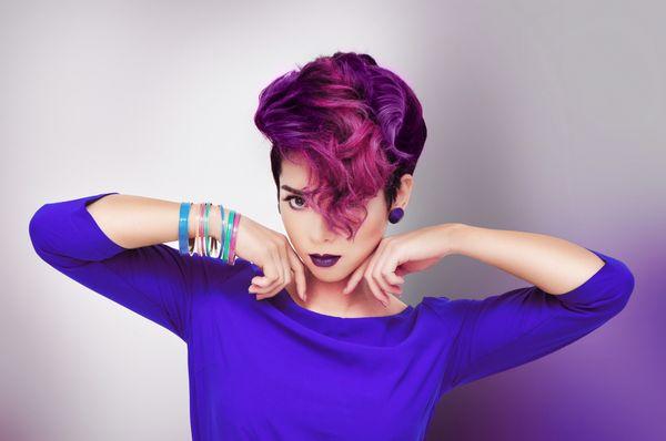 Fashion color. Wella Trend Vision Award 2012. Second place . Dubai UAE