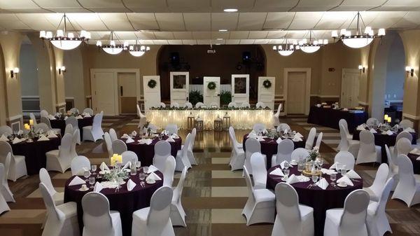 Wedding Reception at the Waterloo Elks #290