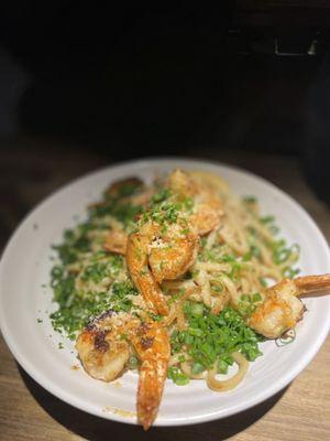 Shrimp with Garlic Noodles