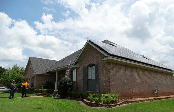 Solar Panels on New Roof