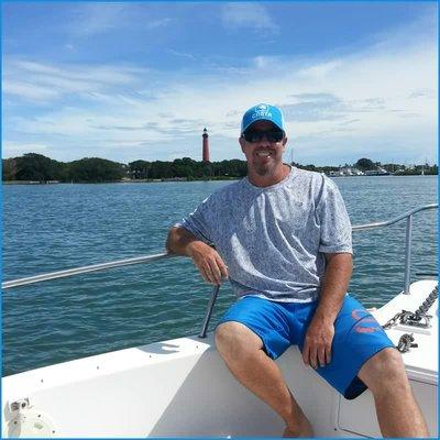 Captain John Schmidt of Floating Time Fishing Charters in Port Orange, Florida