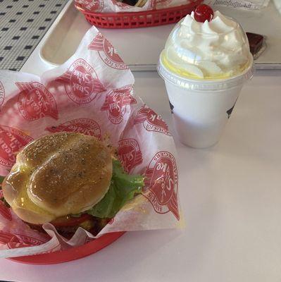 Garlic Single Steakburger