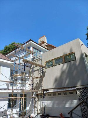 Stucco work