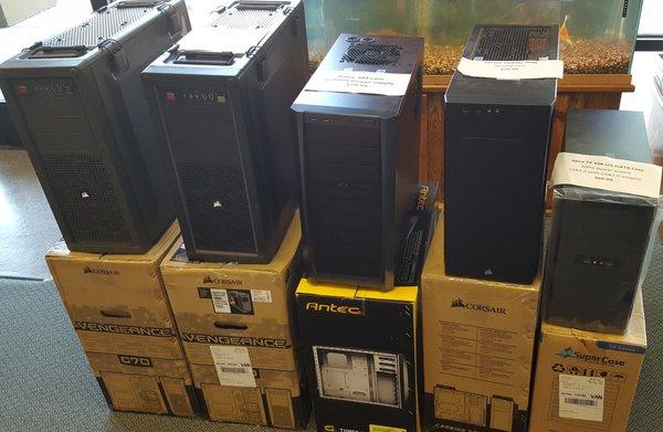 New PC Cases for sale. Buy one alone or loaded up with as one of our Built to Order Bellevue PC's