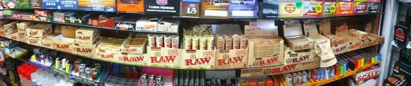 Shelf dedicated to RAW papers and accessories!