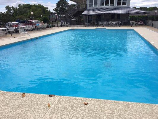 York River Yacht Haven in Gloucester Point. Remodeled concrete pool surface and concrete pool deck!