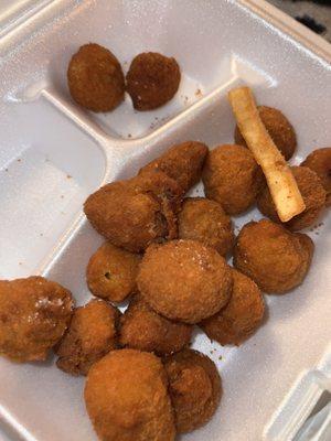 Fried mushrooms