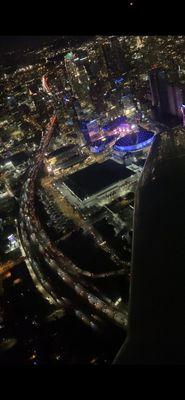 Date night tour at downtown Los Angeles and crypto area aka staples center.