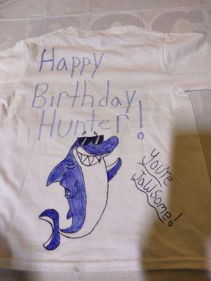 Personalized birthday shirt