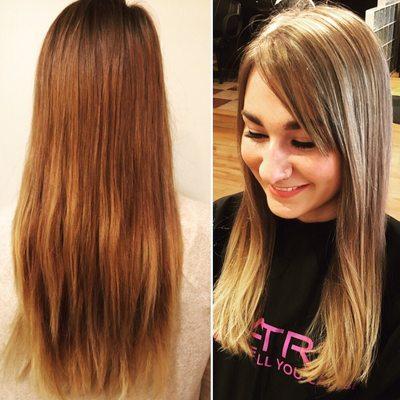 Blonde balayage/ombre by Amy Martinese