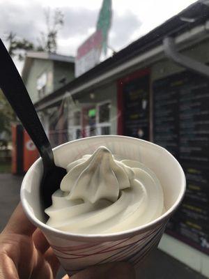 Vanilla soft serve ($3.50)