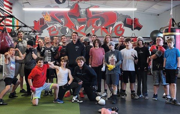 Group Photo from Boxing Fundamentals