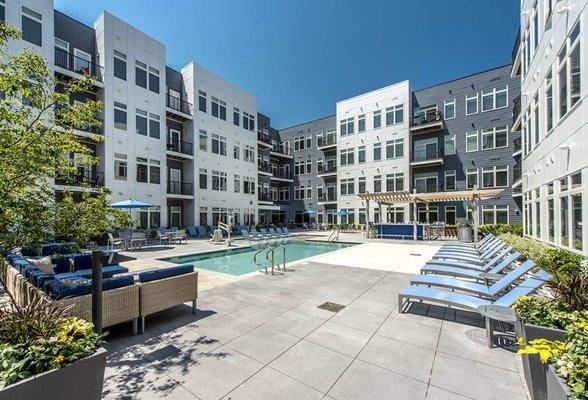 Pool Courtyard