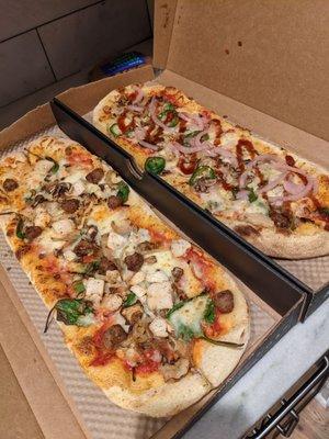 Craft You Own Pizza: Decent pizza and I like the option to customize