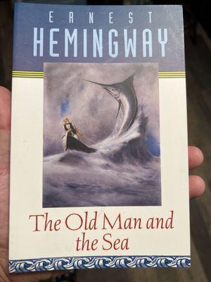 Ernest Hemingway's the old man and the sea.