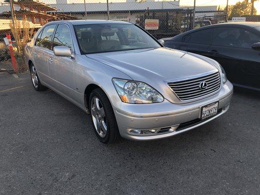 Complete maintenance and detail job on this immaculate Lexus LS430