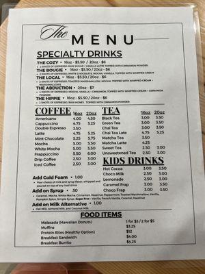 The Menu