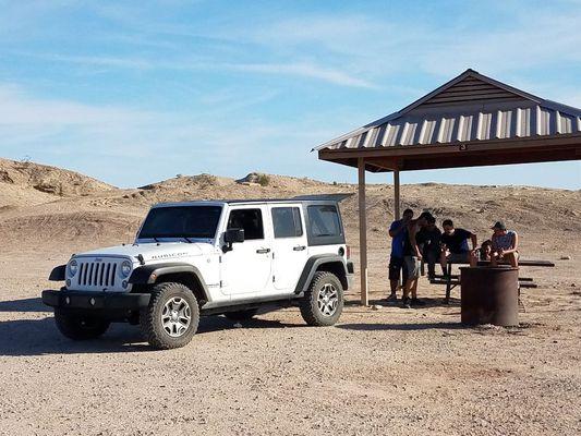 Having fun with RSC crew at Ocotillo Desert.