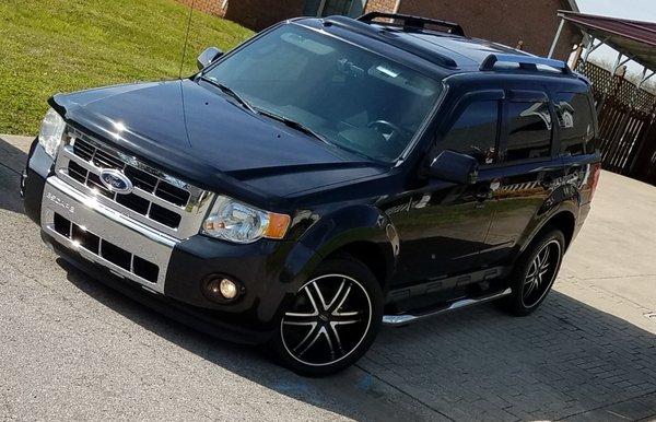 Sam McClaren's Ford Escape after Ceramic Coating at Island Detailing, 41A ByPass.