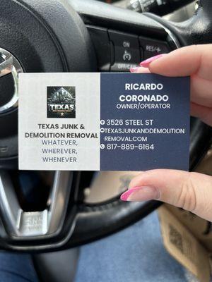 New business card!