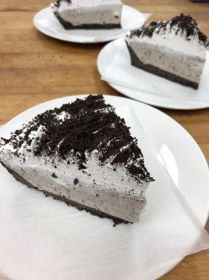 Oreo icebox pie