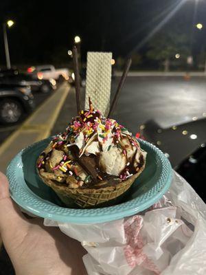 Tres Marias with horchata, dulce de leche, and coffee ice cream