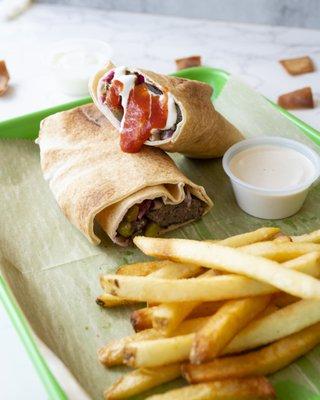 Kafta Kabob Sandwich