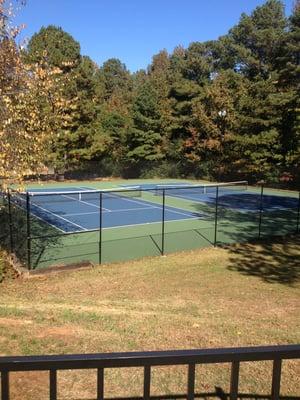 Tennis courts