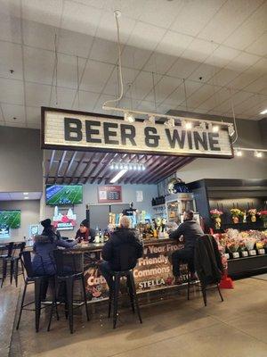 Bar in the super market!