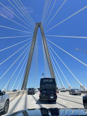 Spotted on The Ravenel Bridge