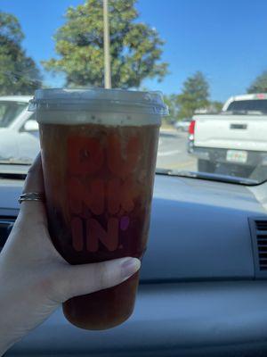 Cold brew with sweet foam