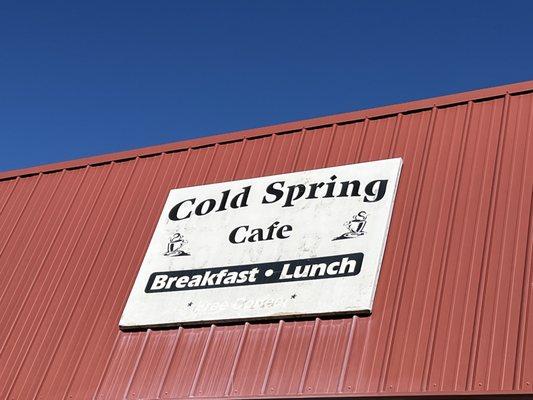 Cold Spring Cafe!