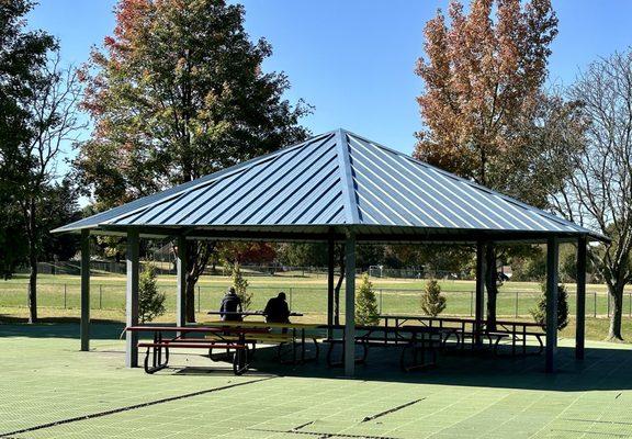 A pavilion to get out of the sun.