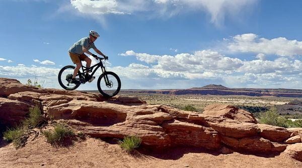 Took the van (and the bikes !)