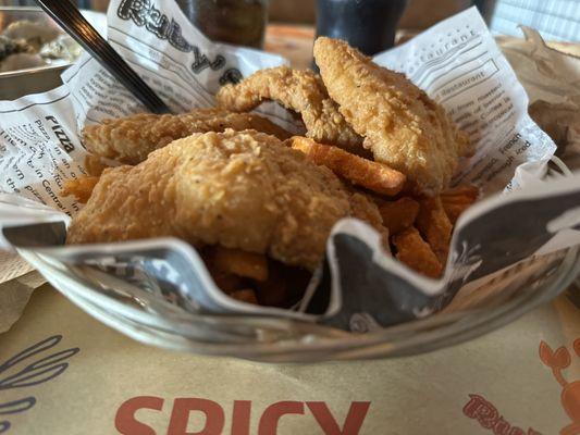 Catfish and Sweet Potato Fries