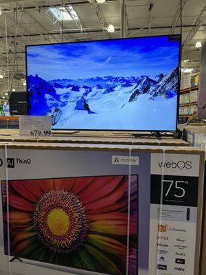 75" tv