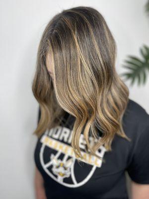 Caramel highlights