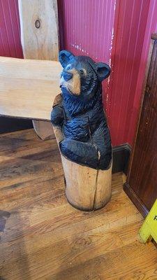 This bear wants ribs..