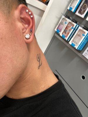 Cartilage piercing