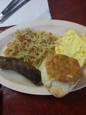 Good southern breakfast - ummmm good!