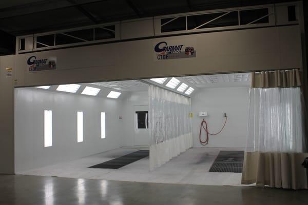 State of the art paint booths